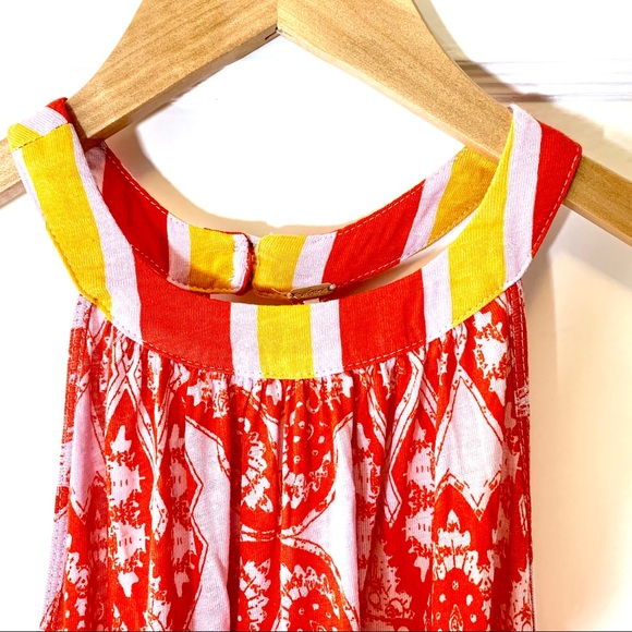 Free people sleeveless handkerchief tunic S - Picture 7 of 8